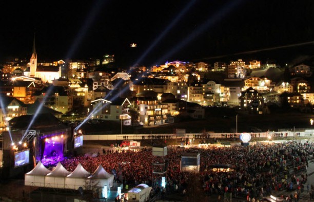 Party zum Skiopening in Ischgl (Bild: ischgl.com)